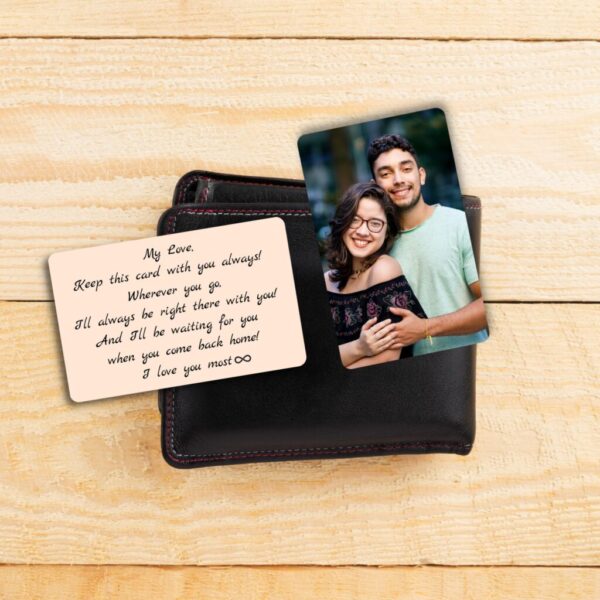 Wallet Card For Couples