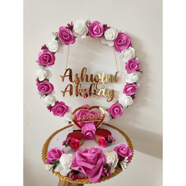 Personalized Ring Platter