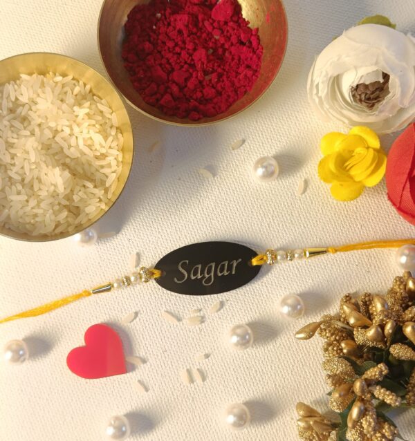 Personalized Acrylic Rakhi