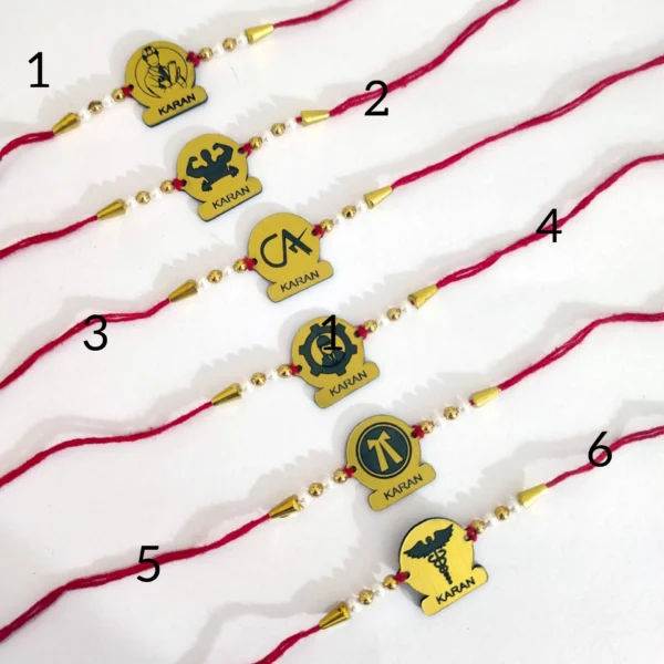 Personalized  Professional Rakhi