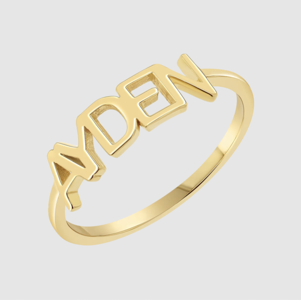 Personalized Couple Ring